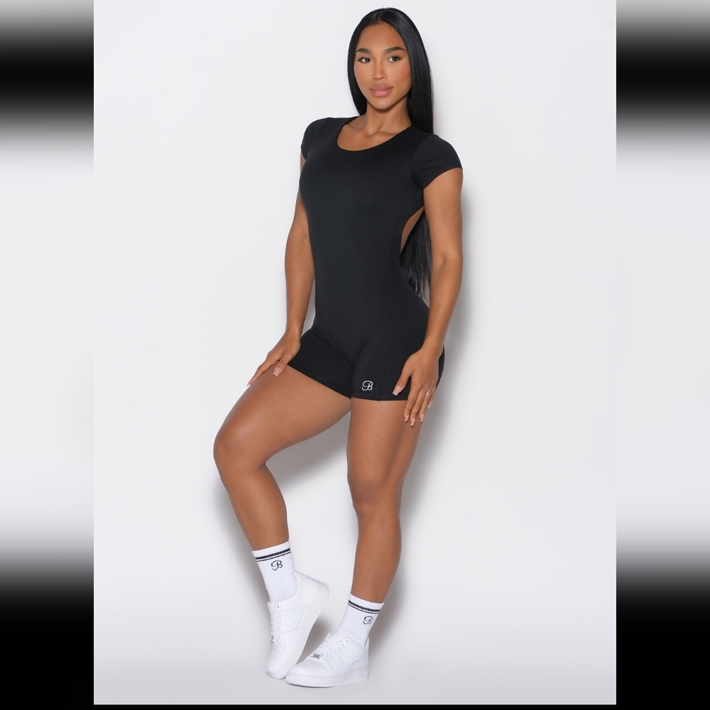Bombshell OPEN BACK TEE BODYSUIT $125.00 SHORT New With Tags - Picture 7 of 7